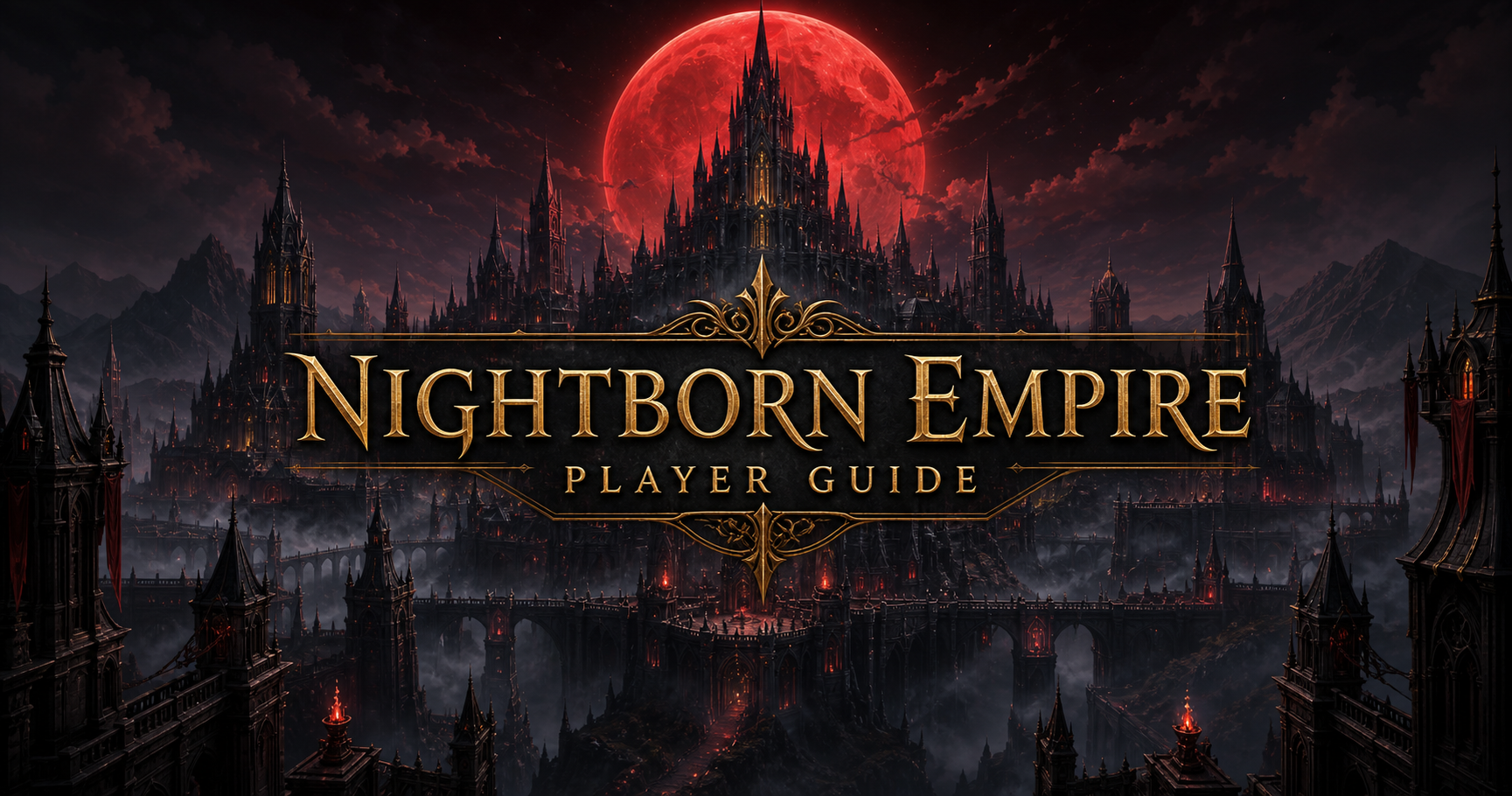 Nightborn Empire vampire strategy game artwork